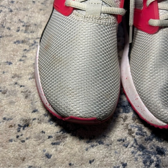 Puma Bright Rose & Gray Pacer Next Excel Running Lace-Up Sneakers Size 8 - Picture 7 of 12